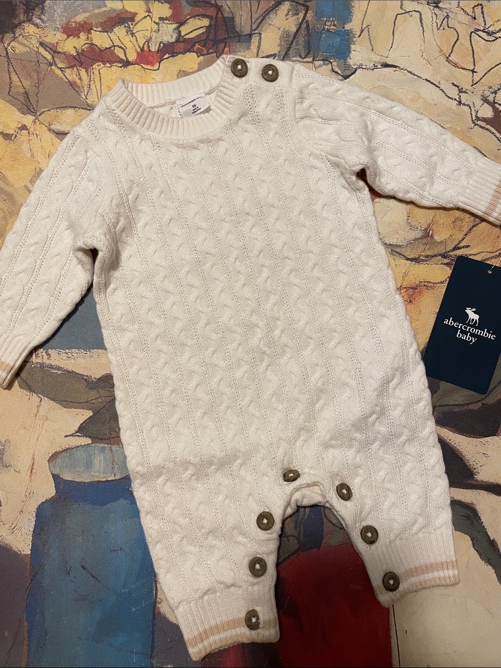 Baby Sweater Like Onesie